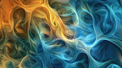 Abstract Fractal Background .AI GENERATION