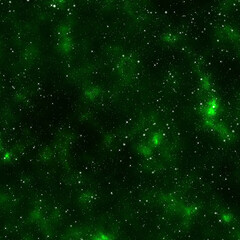 Green Galaxy Background
