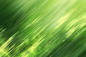 Fototapeta premium Vibrant Green Abstract Nature Background with Streaks