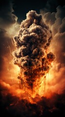 Obraz premium Background Wallpaper of Creative Manipulation