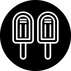 Vector Design Ice Cream Icon Style