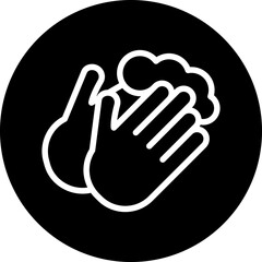 Vector Design Hand Washing Icon Style