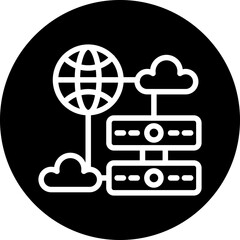 Vector Design Web Hosting Icon Style