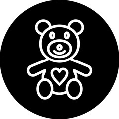 Vector Design Teddy Icon Style