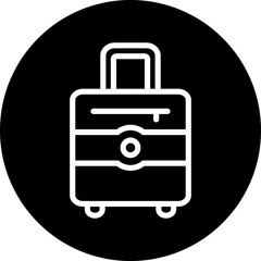 Vector Design Luggage Icon Style