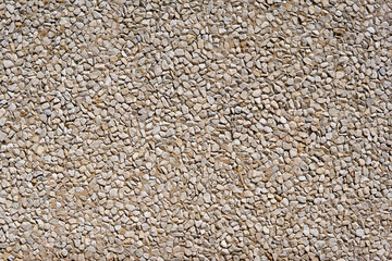 Stone wall texture. Beige stone wall background