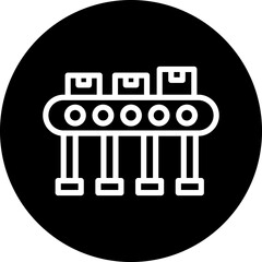 Vector Design Conveyor Belt Icon Style