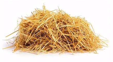 Bundles of Dried Straw for Sale