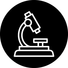 Vector Design Microscope Icon Style