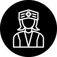 Vector Design Nurse Icon Style