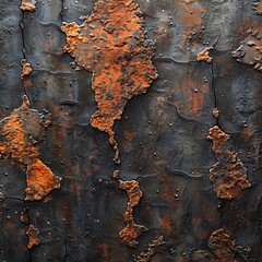 Industrial Charm: Rusted Metal Wall Art