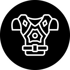 Vector Design Armor Icon Style