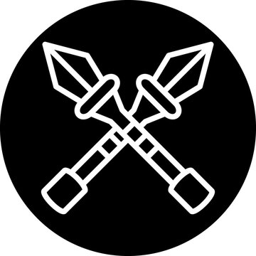 recommend clip art: Vector Design Spear Icon Style