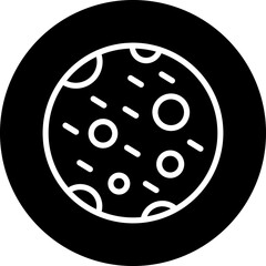 Vector Design Moon Icon Style