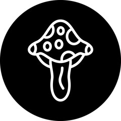 Vector Design Mushroom Icon Style