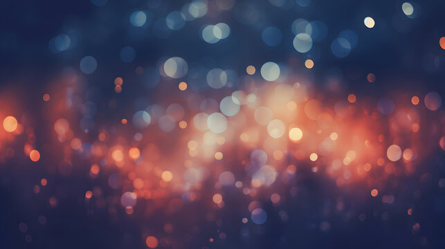 Digital nature themed geometric abstract poster background