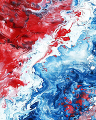 Abstract Red Blue Patriotic Background Texture