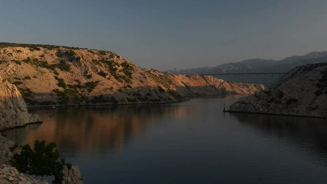 Maslenica Bridge A1 of Zadar, Croatia