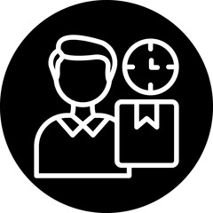 Vector Design Lead Time Icon Style