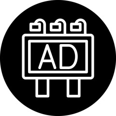 Advertising Campaign Icon Style