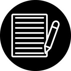 Content Writing Icon Style