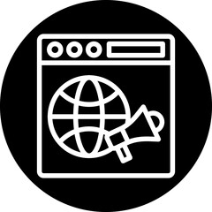 Internet Marketing Icon Style