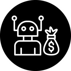 Robot Advisor Icon Style