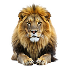 lion on transparent background