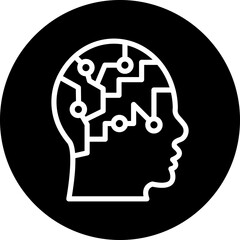 Artificial Intelligence Icon Style