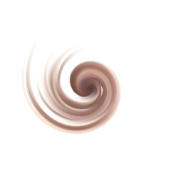 Vector background of swirling chocolate texture