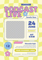 Podcast Live Flyer