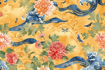 Beautiful seamless pattern