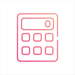 Calculator vector icon