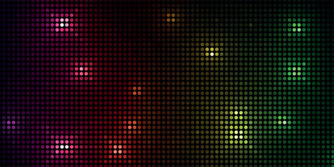 Digital Data Flow Vector Background. Big Data Technology Lines. 5G Wireless Data Transmission