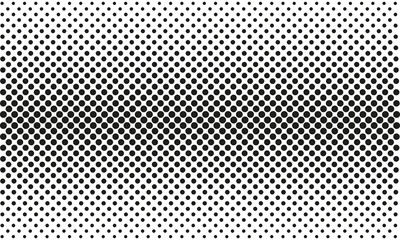 Halftone Dot Gradient Background. Geometric Abstract Modern Design. Isolated Vector Illustration
