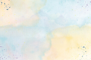 Fototapeta premium abstract watercolor background with splashes