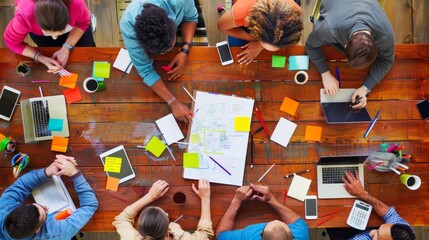 The collaborative office meeting