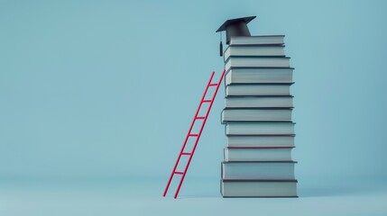 Obraz premium The Stack of Books Goal