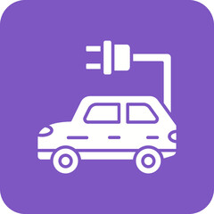 Electric Car Icon