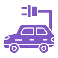 Electric Car Icon