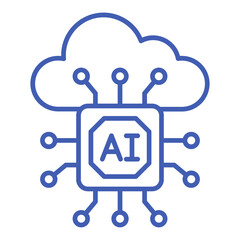 Obraz premium Cloud Computing Icon