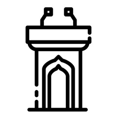 pulpit cut line style