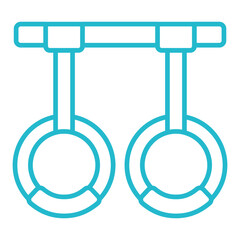 Gym Rings Icon