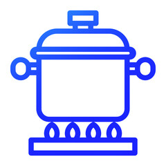 cooking opor blue color style