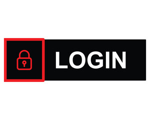 login button for web interface login icon 