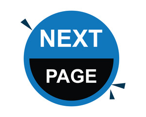 next page button vectors. sign label speech bubble next page