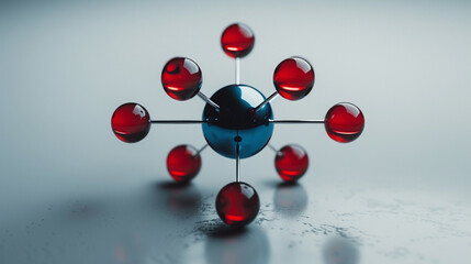 Group of Red Balls on Table