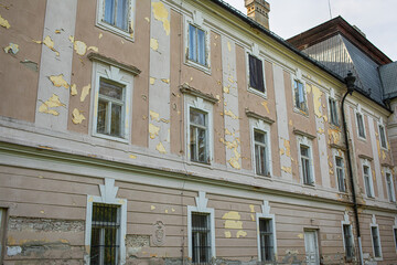Old mansion in the village of Horne Lefantovce ,Slovakia