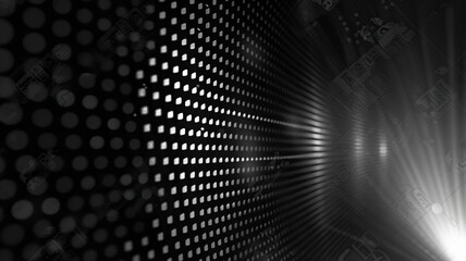 Obraz premium Light Shining Through Hole