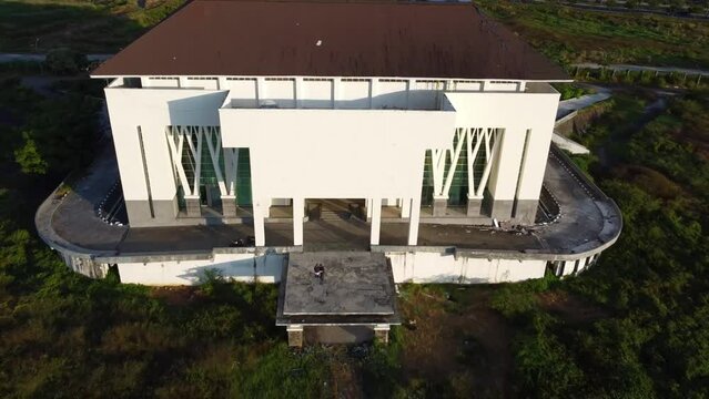 The city state palace of Makassar (Wisma Negara Makassar) front view